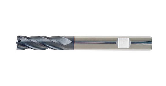 VHM-Bohrnutenfräser lang TiAlN-beschichtet 30° Z4 HB-Schaft 12 mm