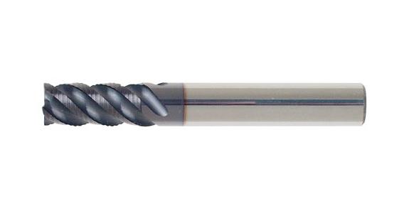 VHM-Schruppfräser TiAlN MTC 45° Normal HA-Schaft Z=4 Ø 5mm