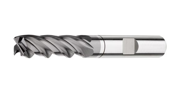 VHM HPC-Schaftfräser Classic  35/38° TiAlN freigestellt  Gr.XL HB Z4 Ø 8mm