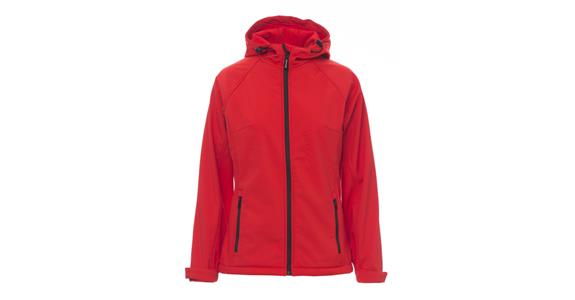 Damen Softshell-Jacke Gale Lady rot Gr.XXL