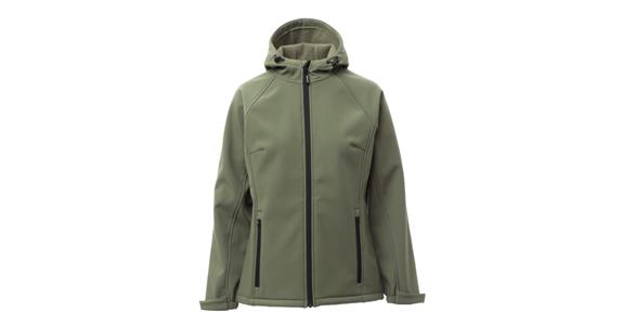 Damen Softshell-Jacke Gale Lady khaki Gr.S