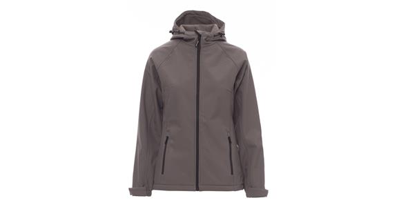 Damen Softshell-Jacke Gale Lady stahlgrau Gr.L
