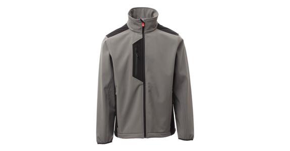 Softshell-Jacke Galway grau/schwarz Gr.5XL