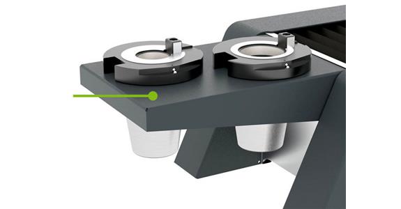 Ablage Adapter 2-fach für V244