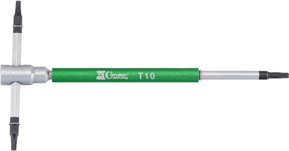 TORX-Stiftschlüssel mit T-Griff 125x65mm T10