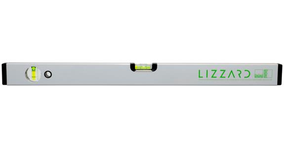 Light metal spirit level w. acrylic glass length 600 mm measuring acc. 0.5 mm/m