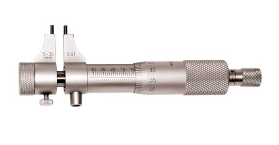 Internal micrometer single-sided measuring jaws MR 5-30 mm