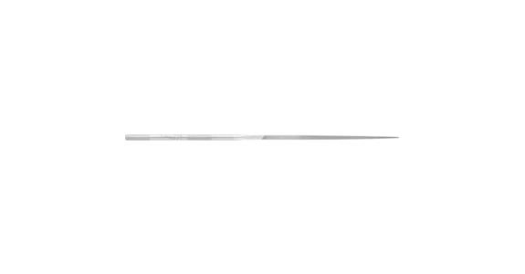 Precision needle file, square, shaft dia. 3.25 mm L=160 mm S-cut 1