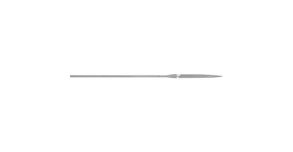Präzisions-Hemmungsfeile Halbrund 140mm Schweizer Hieb 4, sehr-fein