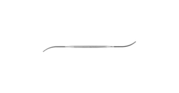 Präzisions-Riffelfeile Typ 604 180mm Schweizer Hieb 0, grob