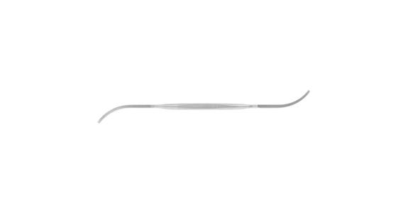 Präzisions-Riffelfeile Typ 651 300mm Schweizer Hieb 2, mittel-fein