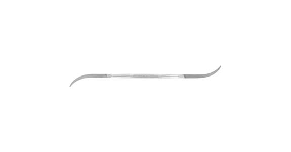 Präzisions-Riffelfeile Typ 655 300mm Schweizer Hieb 2, mittel-fein