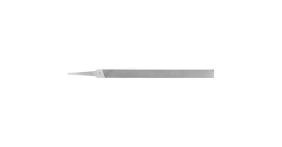 Präzisions-Stiftenfeile Flachstumpf normal 250mm Schweizer Hieb 2, mittel-fein