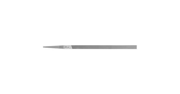 Präzisions-Stiftenfeile Flachstumpf schmal 150mm Schweizer Hieb 00, sehr-grob