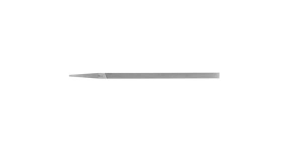 Präzisions-Stiftenfeile Flachstumpf schmal 250mm Schweizer Hieb 2, mittel-fein