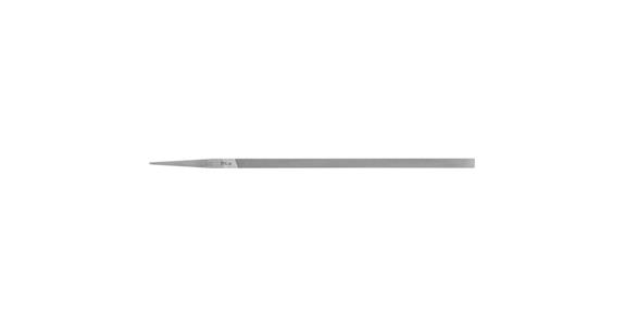 Präzisions-Stiftenfeile Flachstumpf sehr schmal 200mm Schweizer H00 sehr-grob