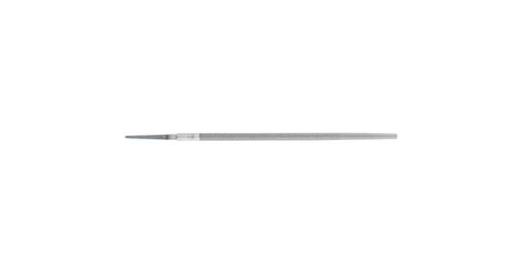 Round engineer's file DIN 7261 F dia. 9.5 mm L=250 mm German cut 2