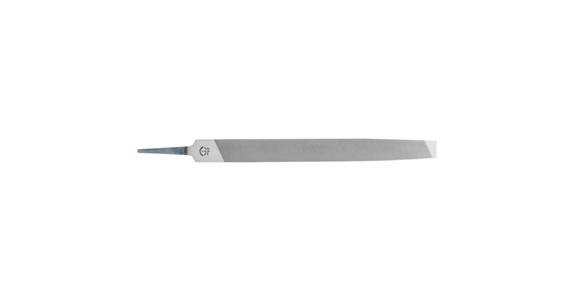Mühlsägefeile gerade Kanten Flachspitz 250mm Hieb 2 universell zum Schärfen