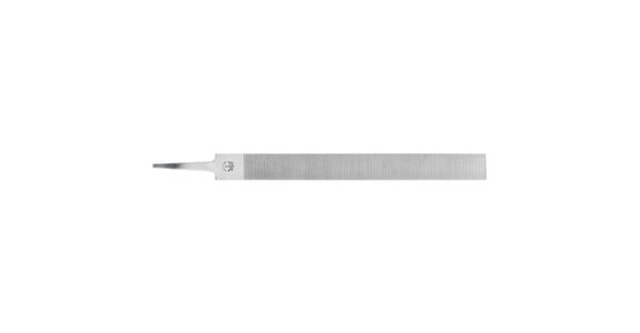 Weichmetallfeile Flachstumpf 300mm Hieb 0 für Weichmetall und Kunststoff