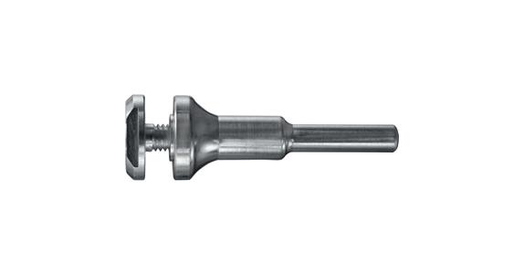 Clamping bolt shaft dia. 10 mm for cutting disc, hole 10 mm
