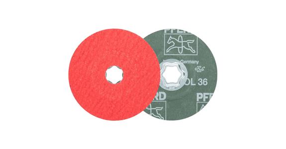 Fiberscheibe Ø 115 mm Keramikkorn CO-COOL Korn 36