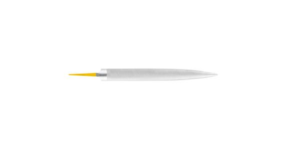 CORINOX® precision file, half-round 21x6 for stainless steel L=200 S-cut 2