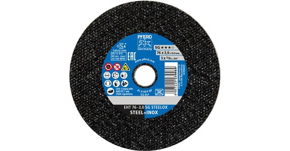 CUTTING DISC EHT 76-3, 0 A46 P SG