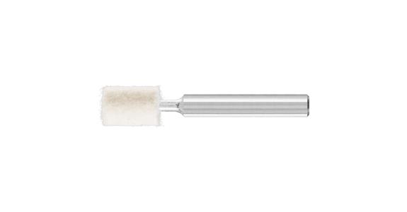Filcowy trzpień polerski PFERD, cylindryczny 10x14 mm, średnica trzpienia 6 mm