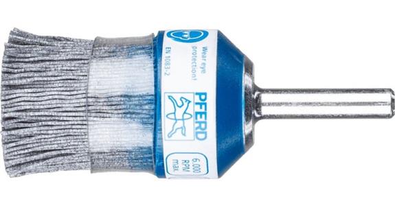 Brush SIC diameter 25 mm, shank 6 mm, PBUPR 2528/6 SiC G120 0.55