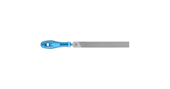 Werkstattfeile mit Heft Flachstumpf 150mm Hieb 3 Feinbearbeitung / Schlichten