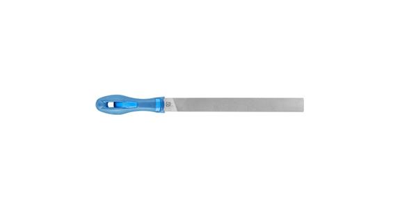 Werkstattfeile mit Heft Flachstumpf 200mm Hieb 1 grobe Zerspanung / Schruppen