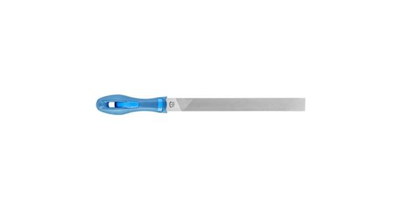 Werkstattfeile mit Heft Flachstumpf 250mm Hieb 3 Feinbearbeitung / Schlichten
