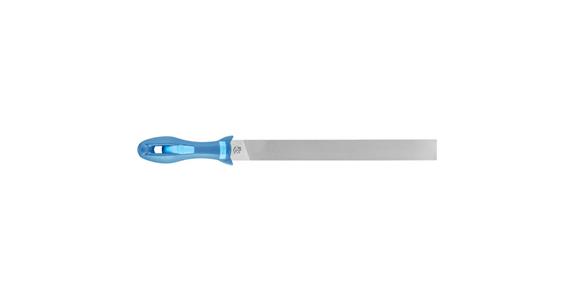 Werkstattfeile mit Heft Flachstumpf 300mm Hieb 1 grobe Zerspanung / Schruppen