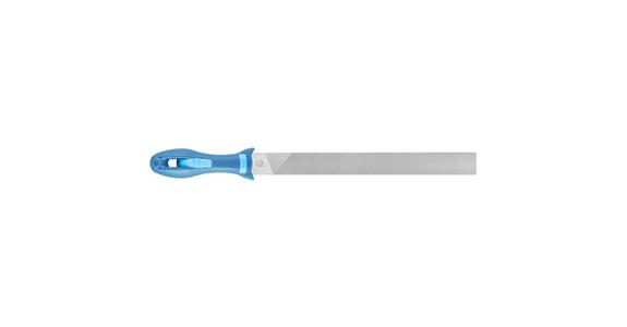 Werkstattfeile mit Heft Flachstumpf 300mm Hieb 3 Feinbearbeitung / Schlichten