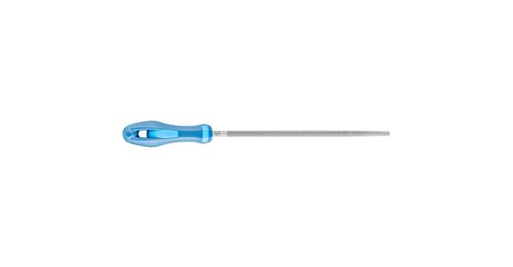 Werkstattfeile mit Heft Rund 200mm Hieb 1 grobe Zerspanung / Schruppen