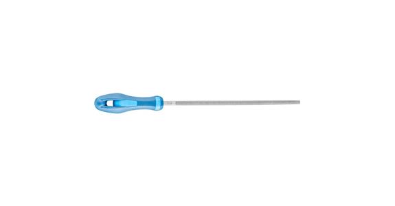 Werkstattfeile mit Heft Rund 200mm Hieb 3 Feinbearbeitung / Schlichten
