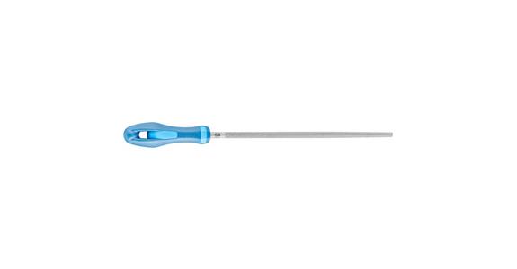 Werkstattfeile mit Heft Rund 250mm Hieb 1 grobe Zerspanung / Schruppen