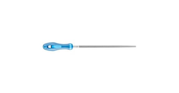 Werkstattfeile mit Heft Rund 250mm Hieb 2 univer. Schruppen / Schlichten
