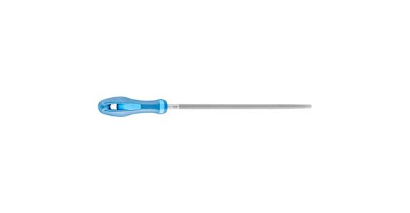 Werkstattfeile mit Heft Rund 250mm Hieb 3 Feinbearbeitung / Schlichten