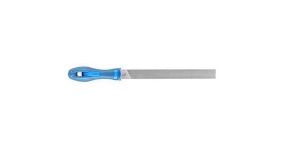 Mühlsägefeile mit Heft runde Kanten Flachstumpf 200mm H2 universell zum Schärfen