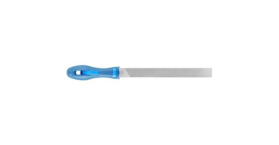 Mühlsägefeile mit Heft runde Kanten Flachstumpf 250mm H2 universell zum Schärfen