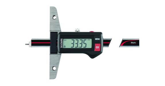 Digitaler Tiefenmessschieber 0-300mm, IP67, EWRi, kabellose Datenübertragung