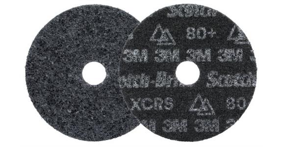 Hk-a.-lp non-woven disc Scotch-Brite dia. 115x22 mm ex. coarse/P80 pk=20 pieces