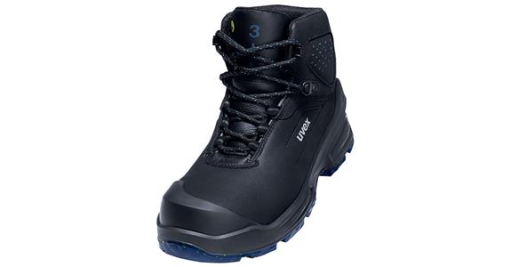 Sicherheits-Stiefel uvex 3 68611 schwarz S3 ESD W10 Gr.49