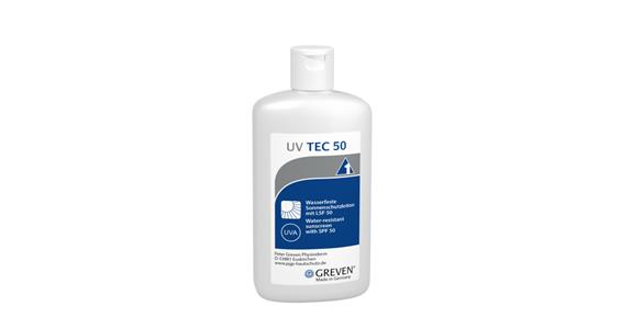 Sonnenschutzcreme UV Tec 50 100 ml Flasche