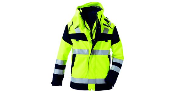 Multinorm parka Multinine bright yellow/navy blue size 60/62