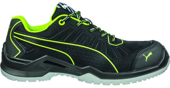 Low-cut safety shoe Fuse TC Green Low S1P ESD size 41